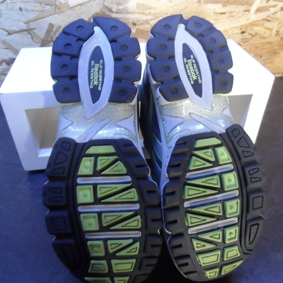 NWOT - REEBOK Ketia Steel Toe Women's Grey/Green Oxford - Size 7M- New In Box - Picture 4 of 6